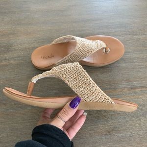THE SAK Shana Crochet Sandals Size 6
